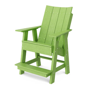 Contemporary High Adirondack Chair - The Charming Bench Company