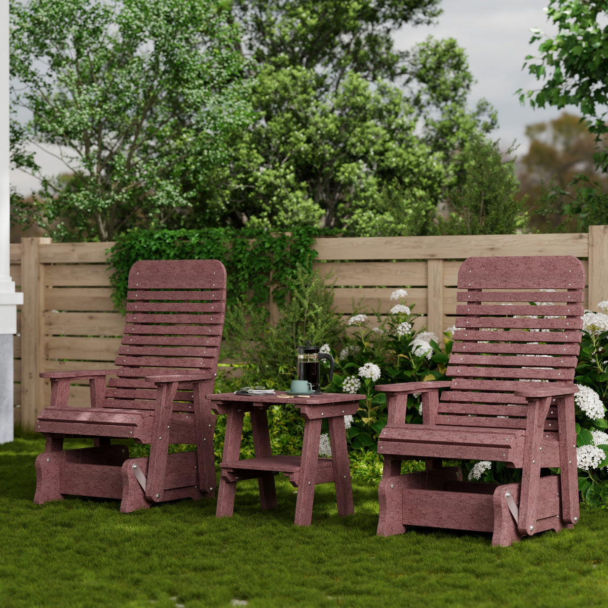 Signature Single Glider - The Charming Bench Company
