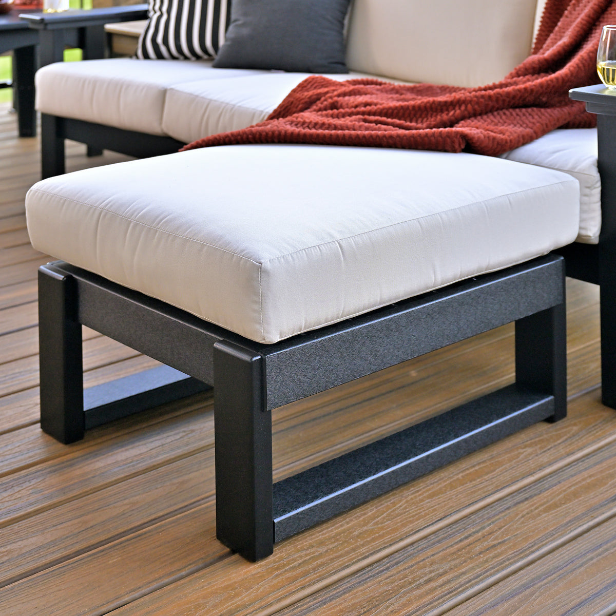 Lanai Deep Seating Ottoman by LuxCraft