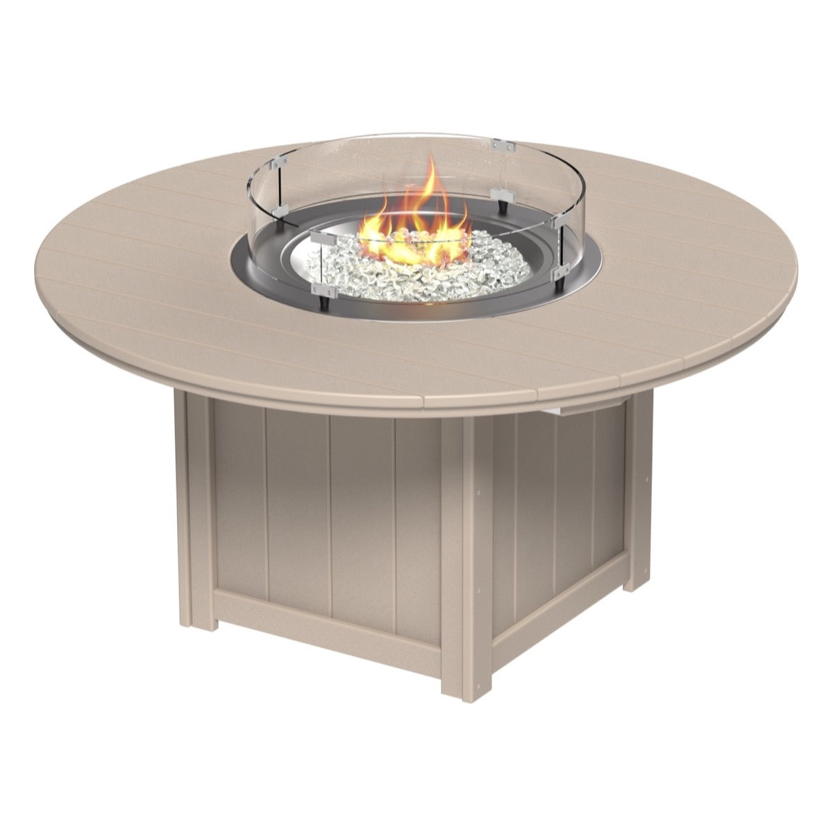 Round fire table / Lumin Fire Table