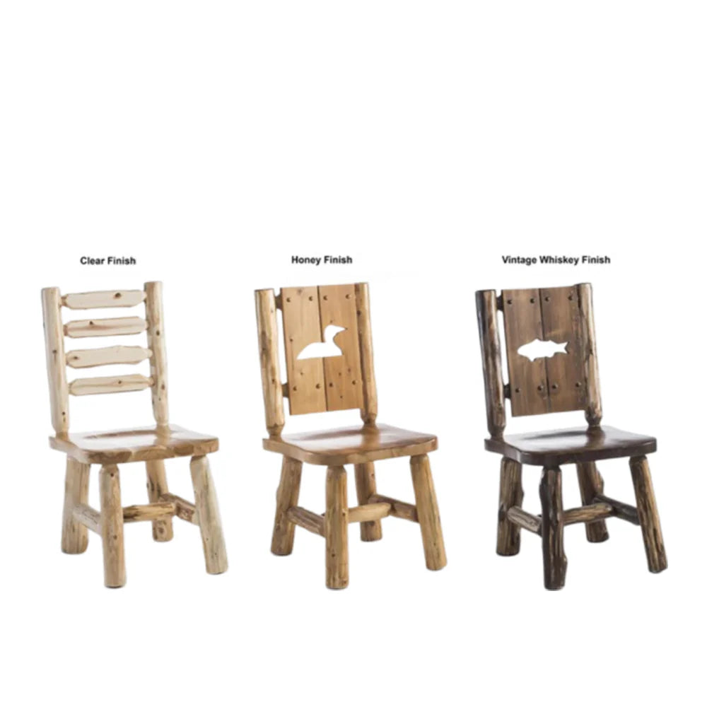 Lakeland Frontier Cedar Log Low Post Bed