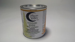 Moon Valley Spar Varnish and Ambered Oil Stain - Quart and Case (4 Quarts)
