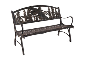 Outdoor Eagle Glider Bench