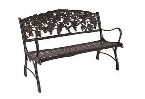 Outdoor Grape Bench