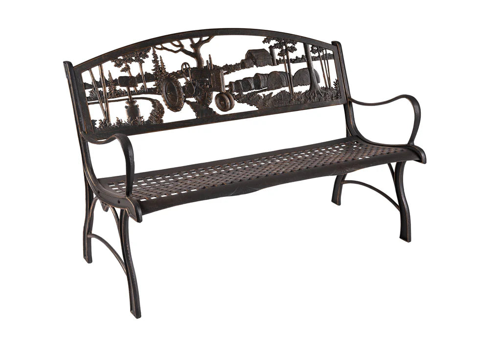 Outdoor Farmstead Bench