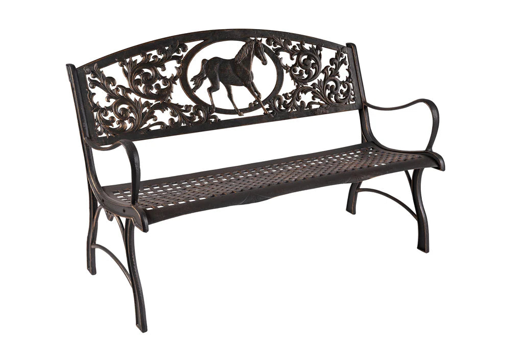 Outdoor Horse Bench