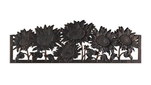 Outdoor Sunflower Bench