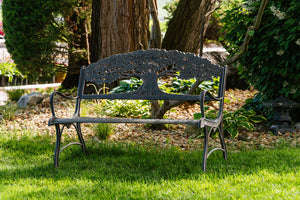 Outdoor Tree of Life Bench