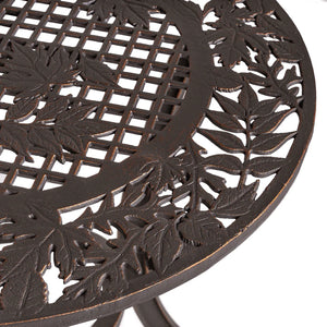 Outdoor Leaves Patio Table
