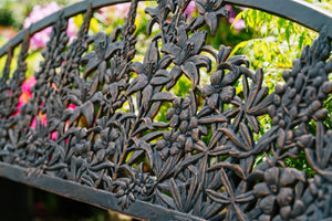 PDG-WFLwildflower-iron-glider-bench-1-anglejpg
