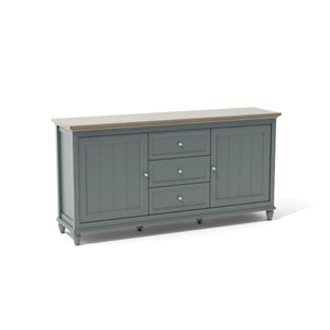 Chenon Sideboard - Grey & Brown - The Charming Bench Company