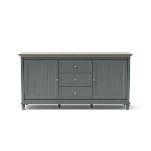 Chenon Sideboard - Grey & Brown - The Charming Bench Company