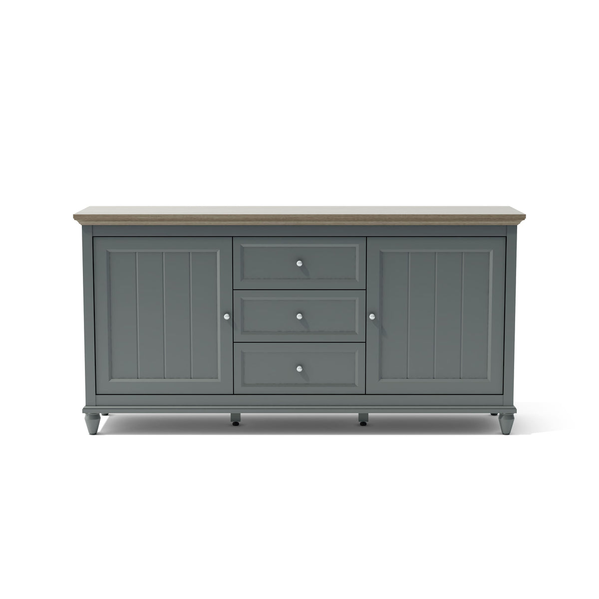 Chenon Sideboard - Grey & Brown - The Charming Bench Company