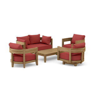 Coronado 5 Pieces Deep Seating Set - The Charming Bench Company