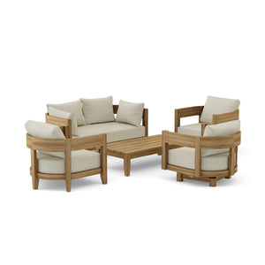 Coronado 5 Pieces Deep Seating Set - The Charming Bench Company