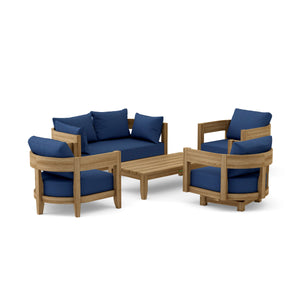 Coronado 5 Pieces Deep Seating Set - The Charming Bench Company