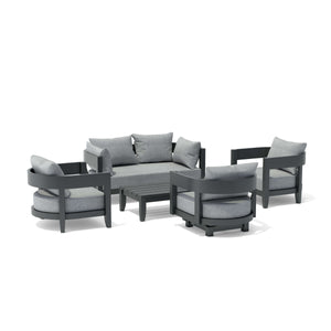 Coronado 5 Pieces Deep Seating Set - The Charming Bench Company