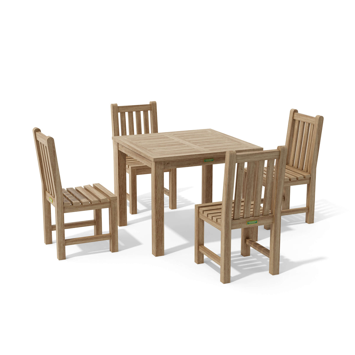 Bahama Classic 5-Piece Dining Set - The Charming Bench Company