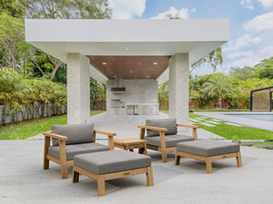 5-pc Palermo Deep Seating - The Charming Bench Company