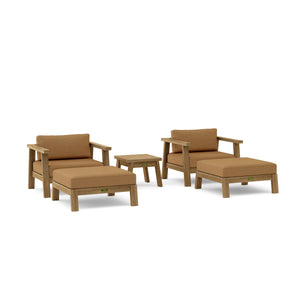 5-pc Palermo Deep Seating - The Charming Bench Company