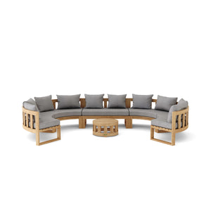 Circular Modular Deep Seating Set 3 - The Charming Bench Company