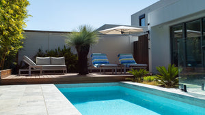 Shadowspec Retreat™ Wall Mounted Umbrella - The Charming Bench Company-Shadowspec Retreat™ Wall Mounted Umbrella