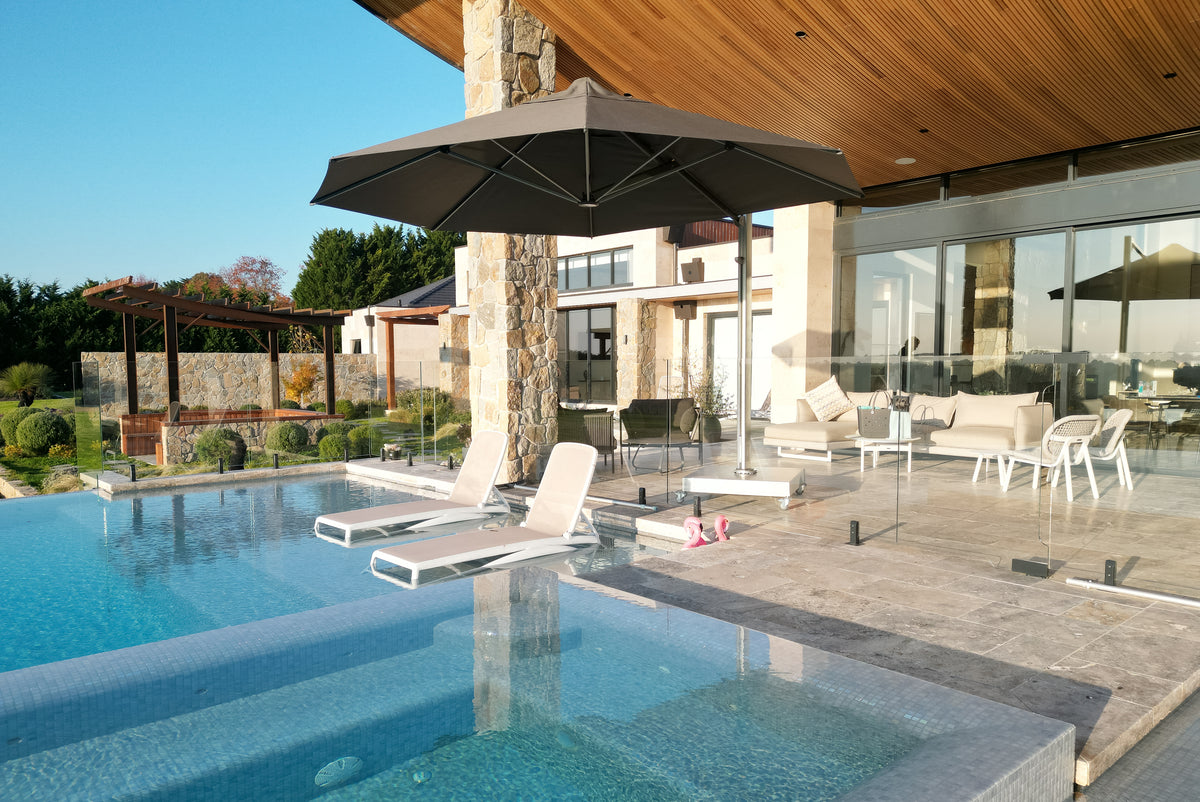 Shadowspec Serenity™ Umbrella – Square or Octagon - The Charming Bench Company- umbrella