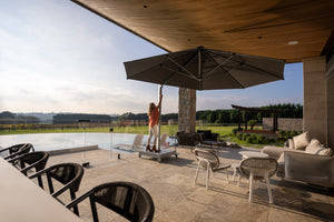 Shadowspec Serenity™ Umbrella – Square or Octagon - The Charming Bench Company- umbrella