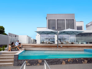 Shadowspec Unity™ Uno - Single Large Umbrella – Square or Octagon - The Charming Bench Company- Shadowspec Unity™ Duo - Two Large Umbrellas – Square or Octagon - The Charming Bench Company-Shadowspec Unity™ Quattro- Four Large Umbrellas – Square / Shadowspec Unity™ Trio - Three Large Umbrellas – Square-Single Large Umbrella