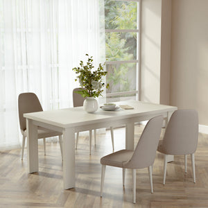 Brentford Dining Table - White - The Charming Bench Company