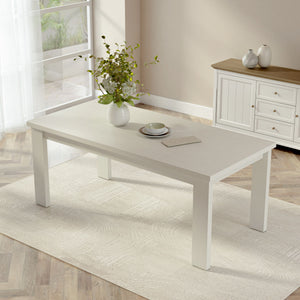 Brentford Dining Table - White - The Charming Bench Company