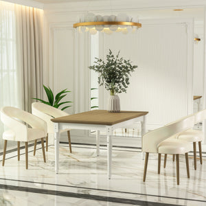 Chenon Extension Dining Table - The Charming Bench Company