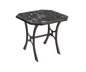 Outdoor Wildflower End Table