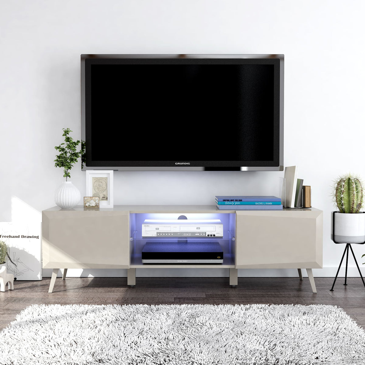 Altus 59" TV Stand - The Charming Bench Company