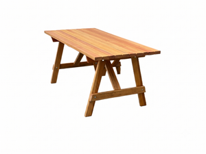 6' Picnic Table & Benches – Durable Outdoor Seating