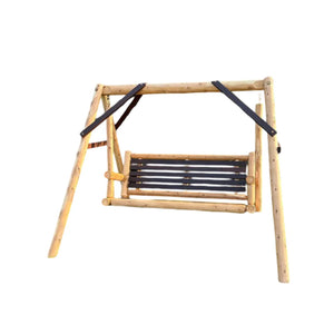 ThermaFusion Cedar Log Yard Swing