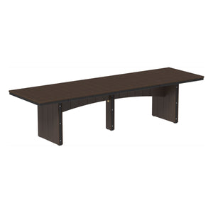 Urban Dining Table (3' x 10' Rectangular) Bar Height by LuxCraft