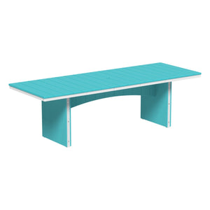 Urban Dining Table (3' x 8' Rectangular) Bar Height by LuxCraft