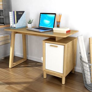 Lexi 55" L-Shaped Corner Desk Anderson Teak