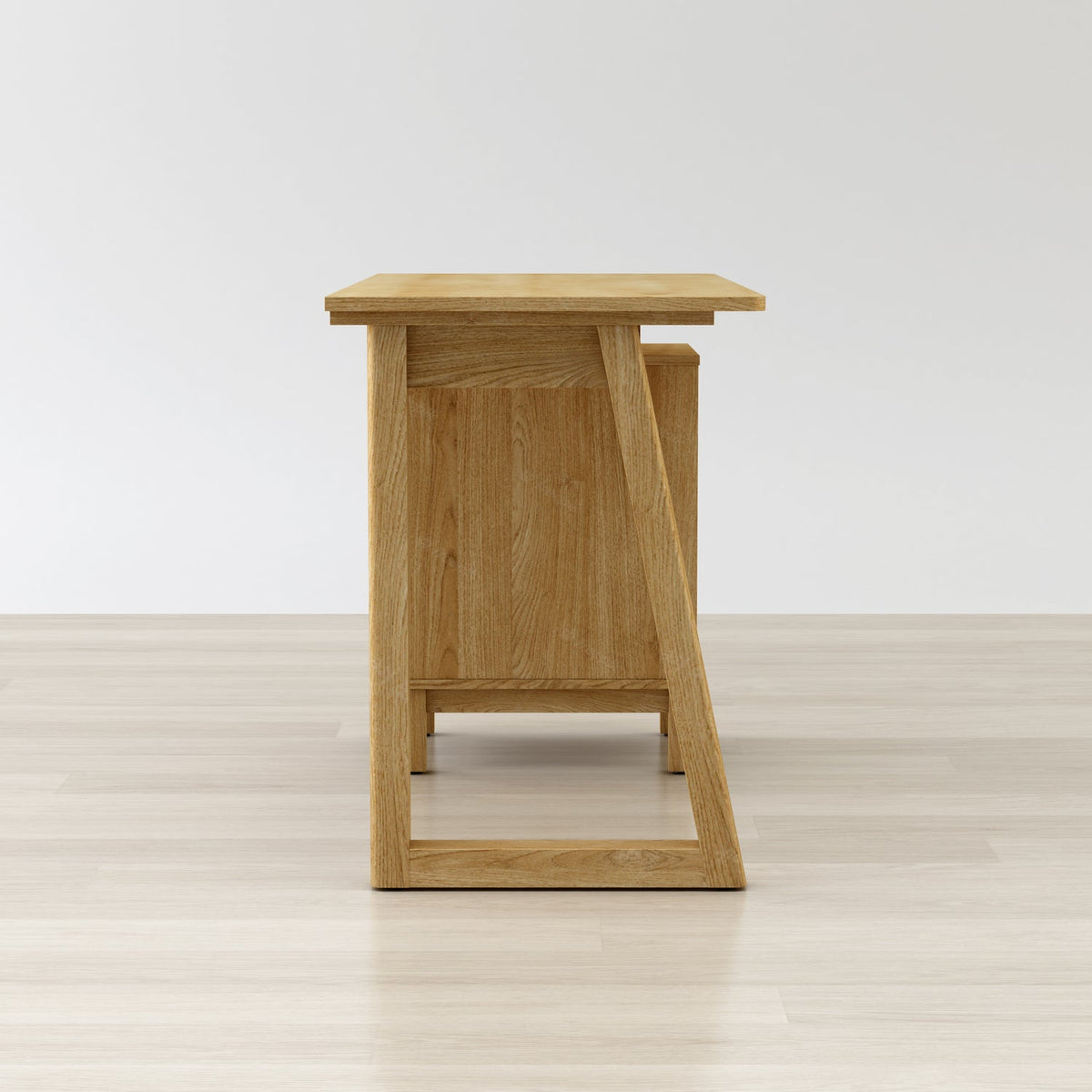 Lexi 55" L-Shaped Corner Desk Anderson Teak