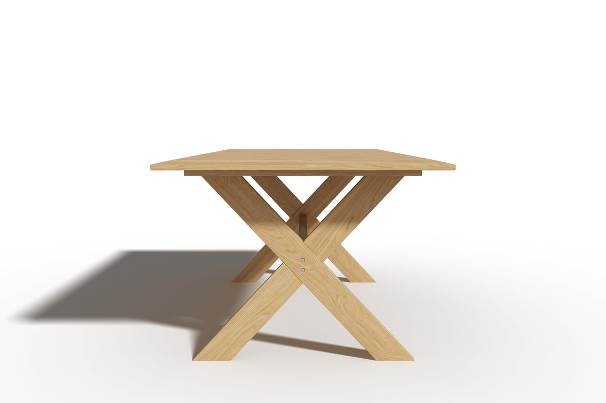 Aude Rectangular Teak Outdoor Dining Table Outdoor Table