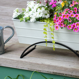 Bloom Box Garden Growing Kit with Odette Stand Flower Box Brackets