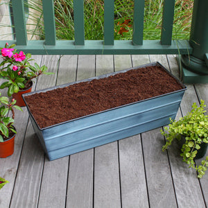 Bloom Box Garden Growing Kit with Wall Brackets Flower Box Brackets
