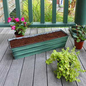 Bloom Box Garden Growing Kits – Small Size with Multiple Mounting Options Flower Box Brackets