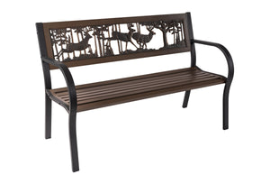 Tube Steel Bucks Bench - The Charming Bench Company