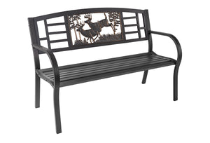 Bucks Steel Bench - The Charming Bench Company