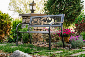 Tube Steel Bucks Bench - The Charming Bench Company