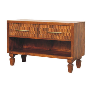Cadiz Carved Shoe Bench Bench