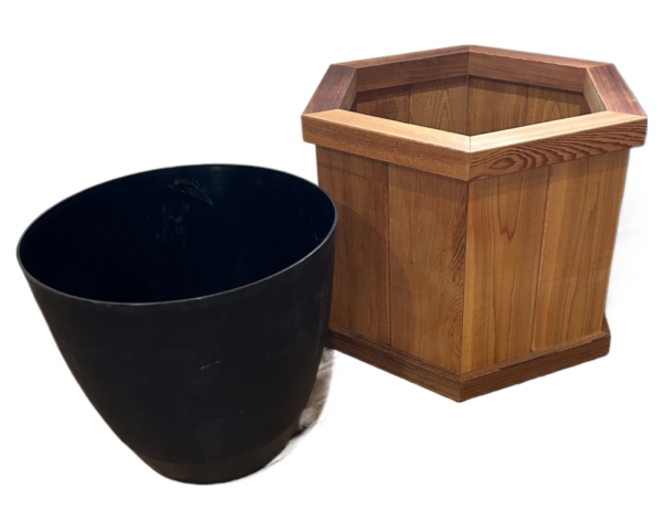 Cedar Pot Cover – Octagon Deck Planter Planters Box