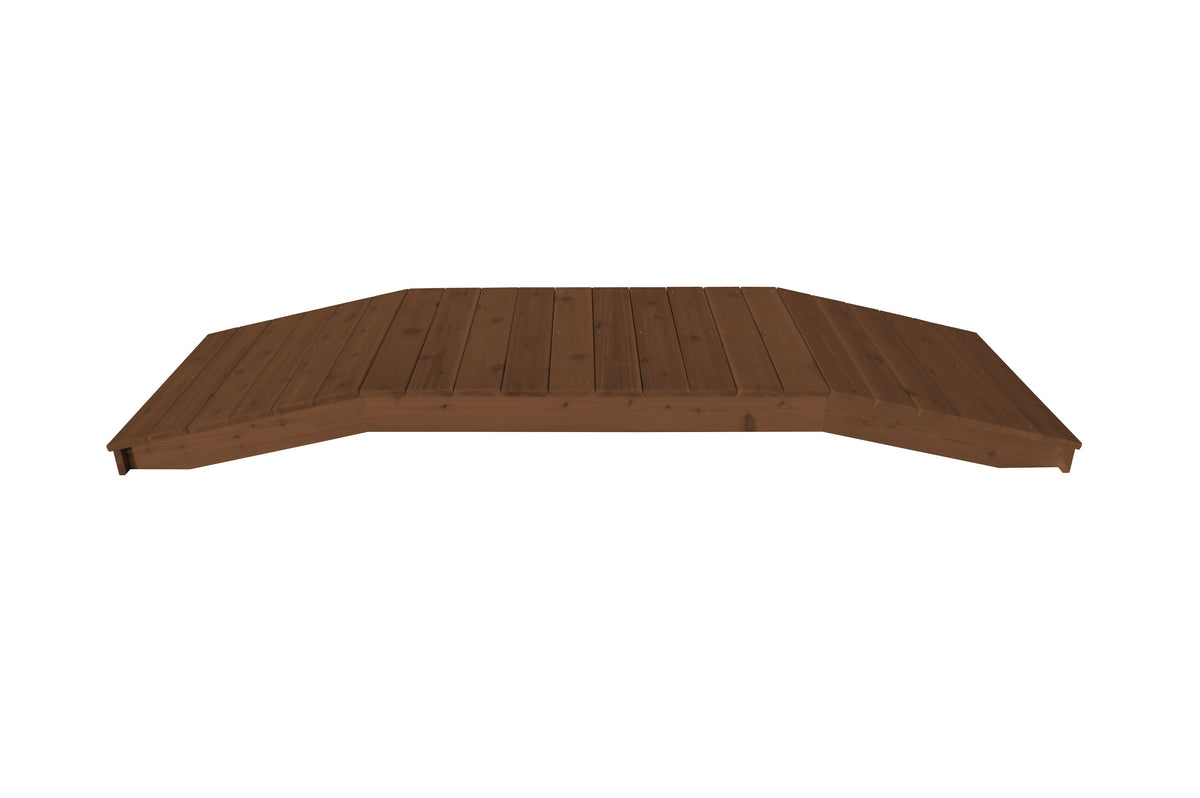 Cedar Standard Plank Bridge (4ft to 12ft) Bridge